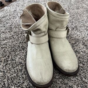 ASH distressed booties size 38